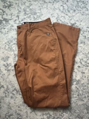 Fox Men's Rust Brown Chinos